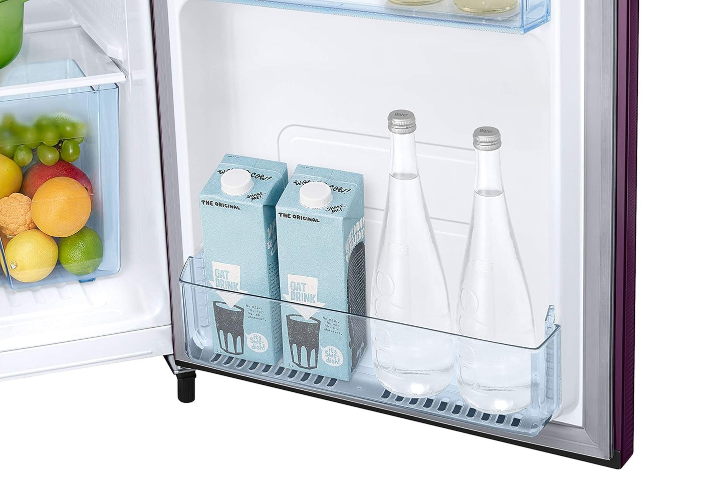 Samsung 223L 3 Star Inverter Direct-Cool Single Door Refrigerator Appliance (RR24C2723CR/NL,Camellia Purple)