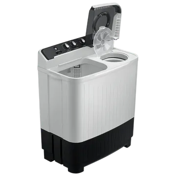 SAMSUNG 9 kg 5 Star Semi Automatic Washing Machine with Hexa Storm Pulsator (WT90C4260GG/TL, Light Grey)