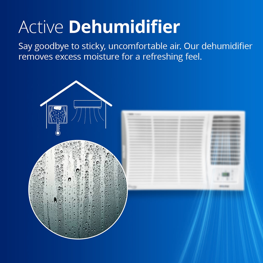 VOLTAS 185V Vertis Elite A 1.5 Ton 5 Star Inverter Window AC (Copper Condenser, Anti Dust Filter)