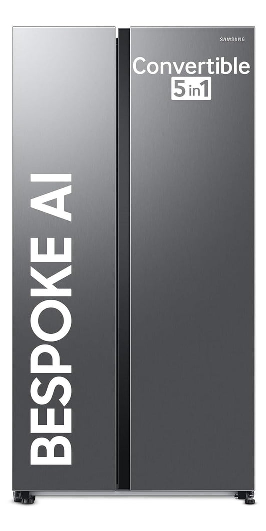 samsung 653 L Smart Conversion Side by Side Refrigerator RS76CG80X0S9