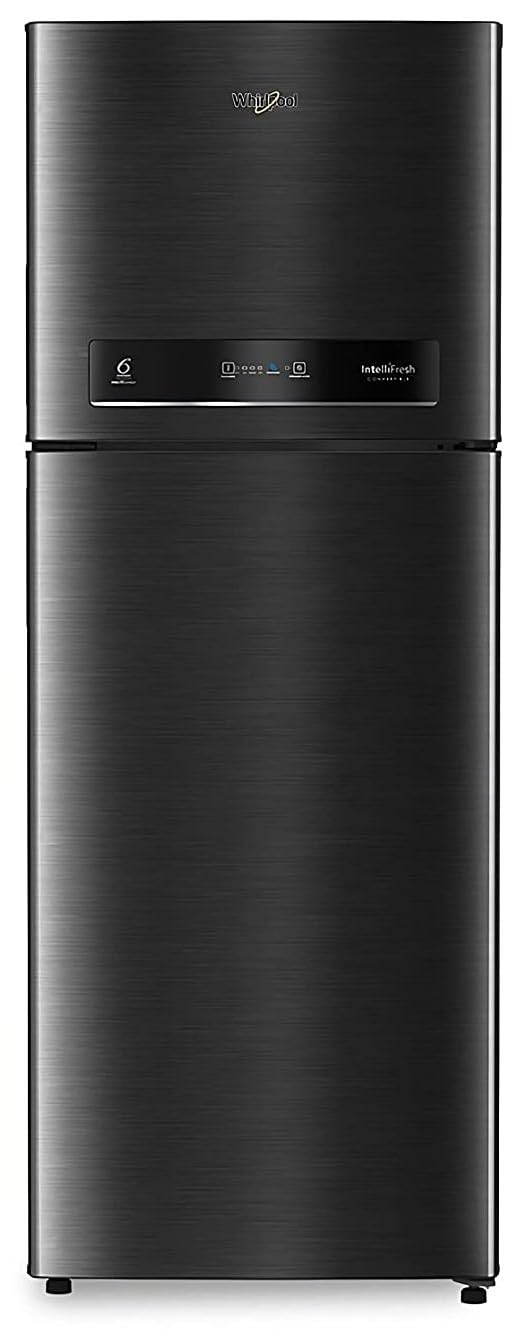 whiplpool Intellifresh 467L 2 Star Platina Convertible Frost Free Double-Door Refrigerator