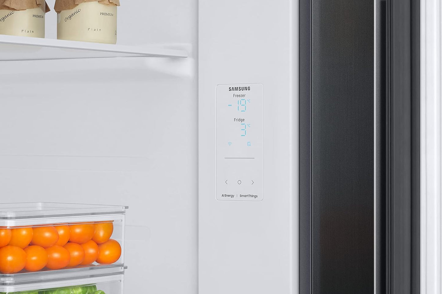 Samsung 653L Convertible 5-in-1 Side by Side with Wifi, SmartThings & AI (RS76CG8113B1HL, Black DOI)