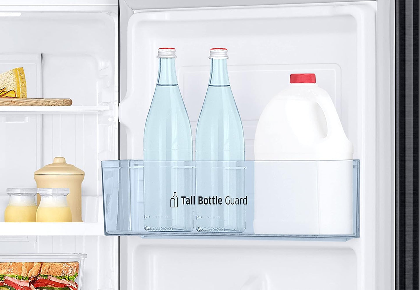 Samsung 236L 3 Star Convertible 3 In 1 Digital Inverter Frost-Free Double Door Refrigerator (RT28C3733BX/HL,Luxe Black)