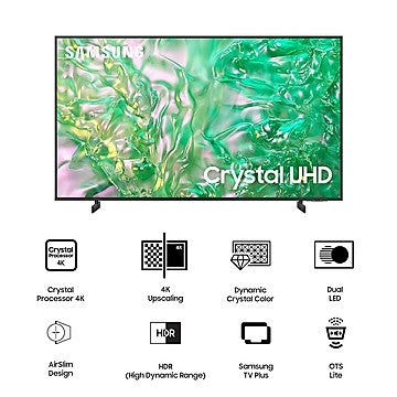 Samsung UA43DU8300ULXL 43 Inches LED 4K, 3840 x 2160 Pixels TV